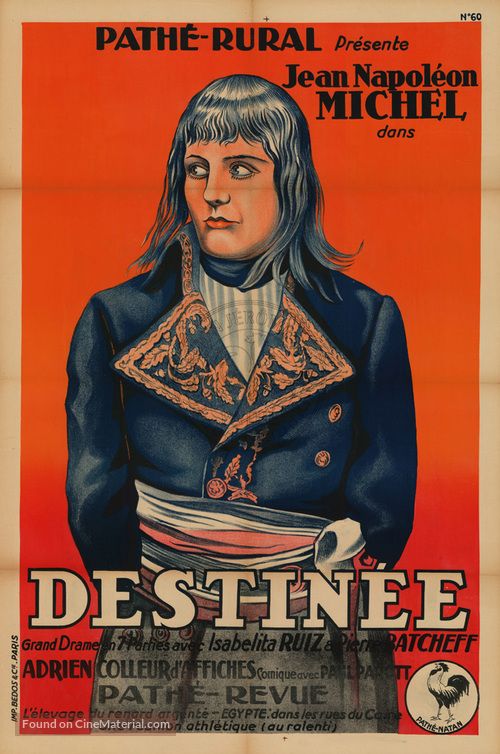 Destin&eacute;e - French Movie Poster