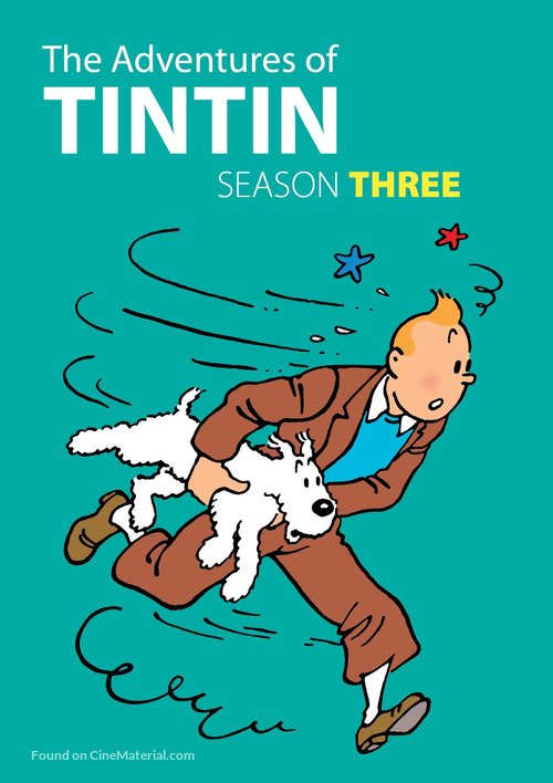 &quot;Les aventures de Tintin&quot; - DVD movie cover