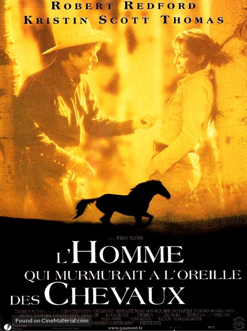 The Horse Whisperer - French Movie Poster