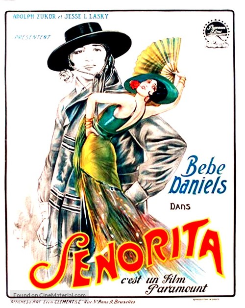 Se&ntilde;orita - Belgian Movie Poster