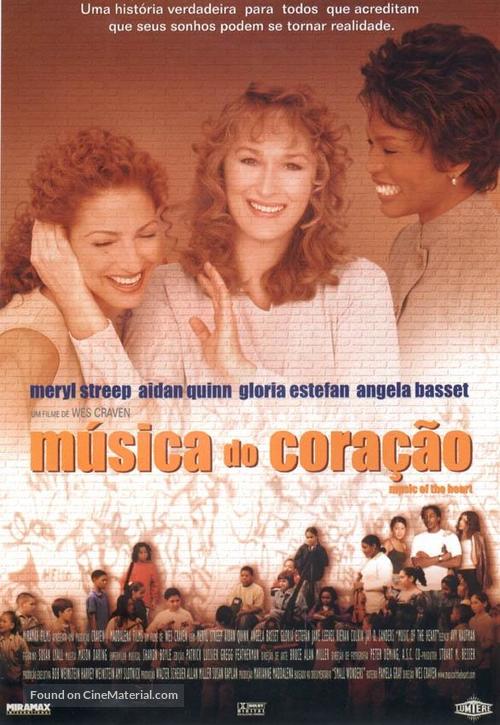 Music of the Heart - Brazilian Movie Poster