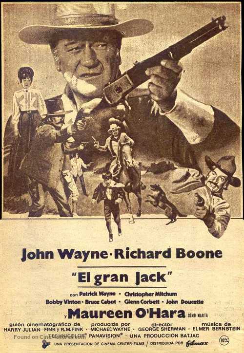 Big Jake - Spanish Movie Poster