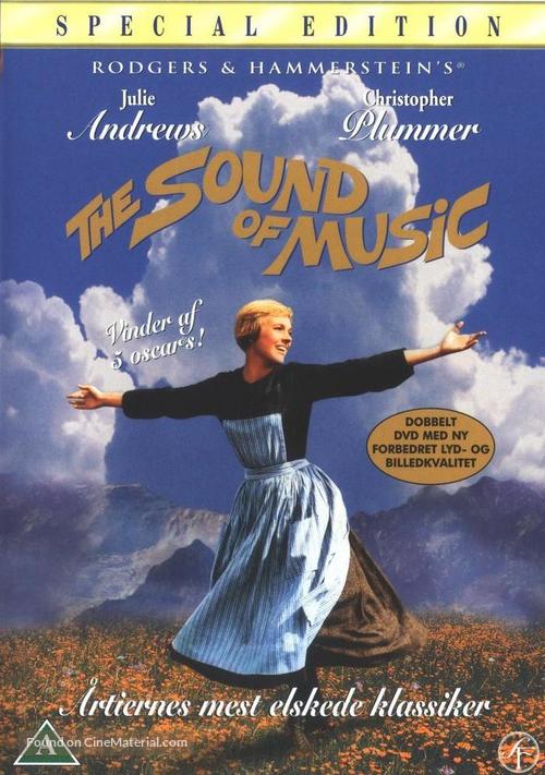 The Sound of Music - Danish Movie Cover
