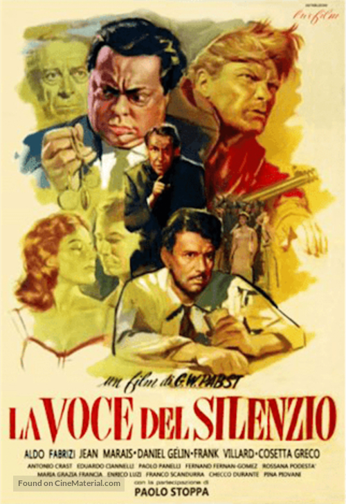 La voce del silenzio - Italian Movie Poster