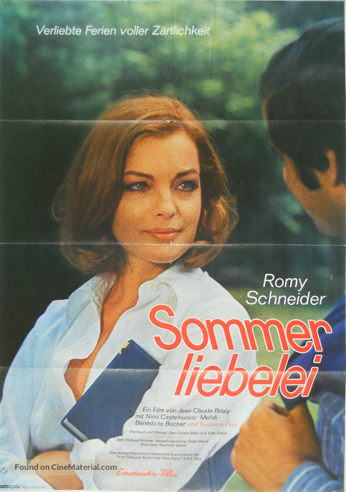 Un amour de pluie - German Movie Poster
