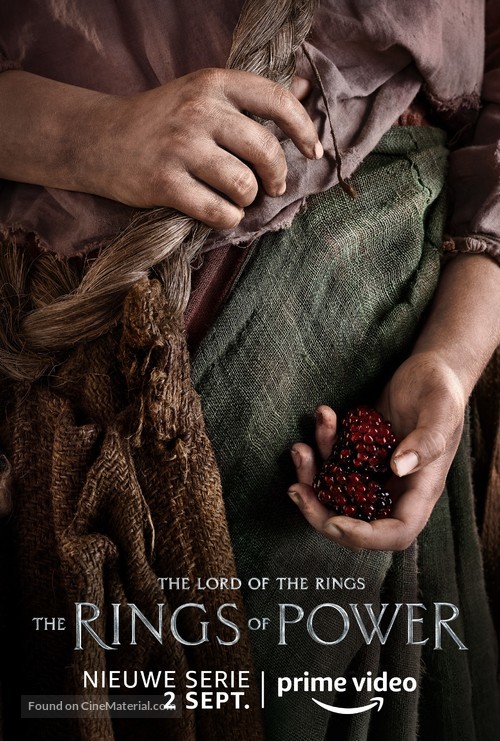 &quot;The Lord of the Rings: The Rings of Power&quot; - Dutch Movie Poster