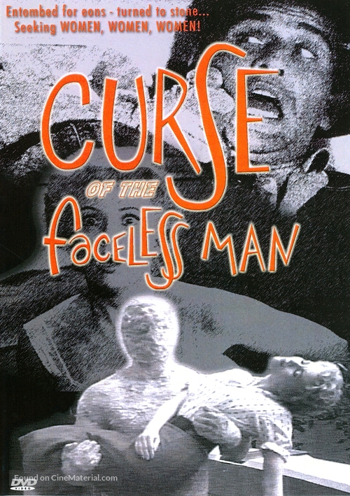 Curse of the Faceless Man - DVD movie cover