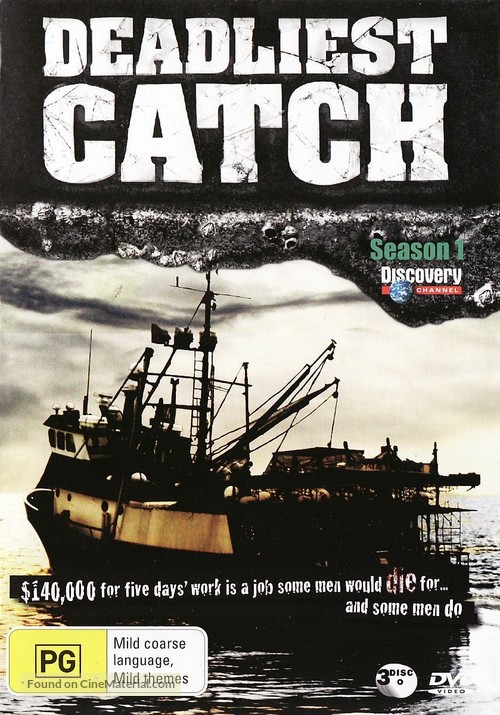 &quot;Deadliest Catch&quot; - Australian DVD movie cover