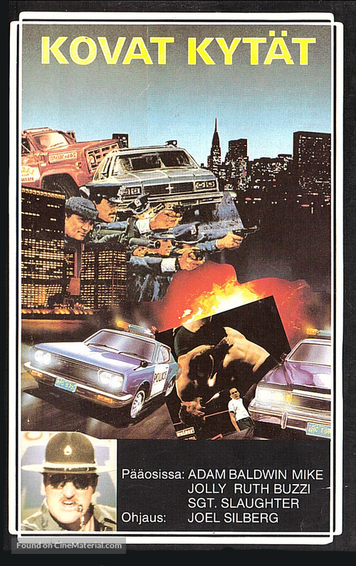 Bad Guys - Finnish VHS movie cover