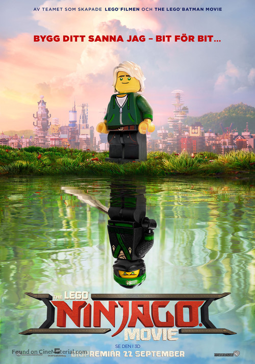 The Lego Ninjago Movie - Swedish Movie Poster