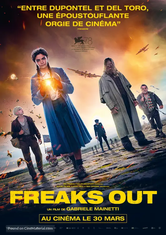 Freaks Out - French Movie Poster