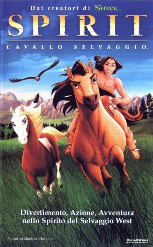 Spirit: Stallion of the Cimarron - Italian Movie Cover