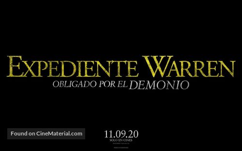 The Conjuring: The Devil Made Me Do It - Spanish Logo