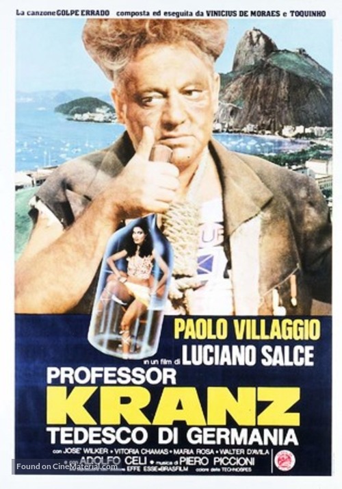 Professor Kranz tedesco di Germania - Italian Movie Poster