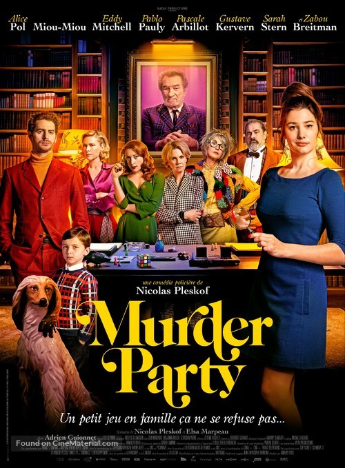 Murder Party - French Movie Poster
