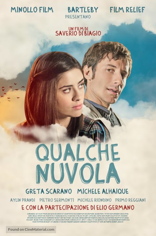 Qualche nuvola - Italian Movie Poster