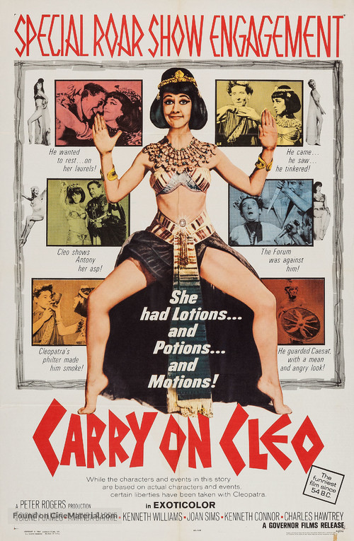 Carry on Cleo - Movie Poster