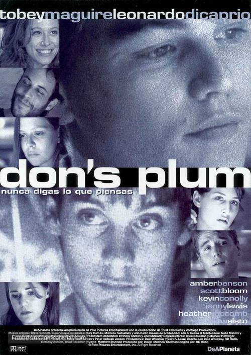 Don&#039;s Plum - Spanish Movie Poster
