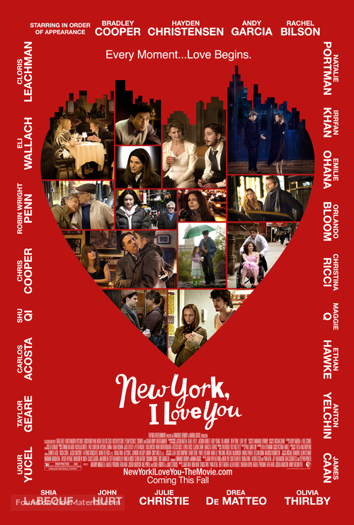 New York, I Love You - Movie Poster