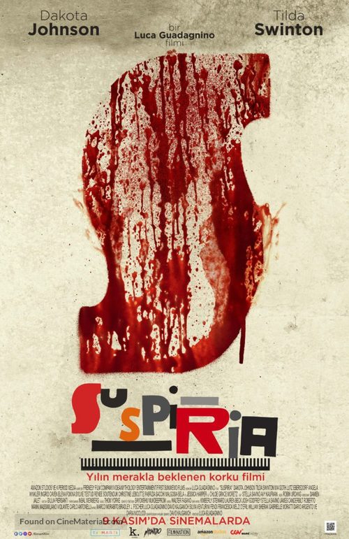 Suspiria - Turkish Movie Poster