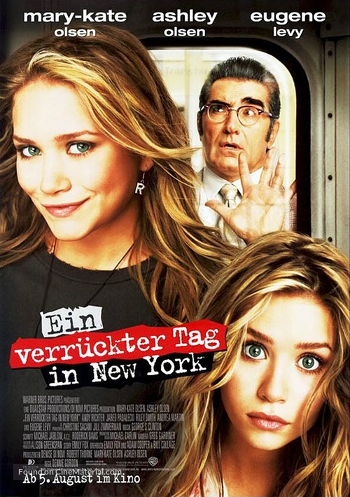 New York Minute - German Movie Poster