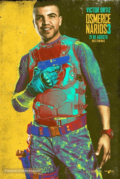 The Expendables 3 - Brazilian Movie Poster