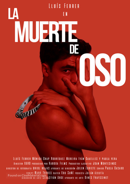 La muerte de Oso - Spanish Movie Poster