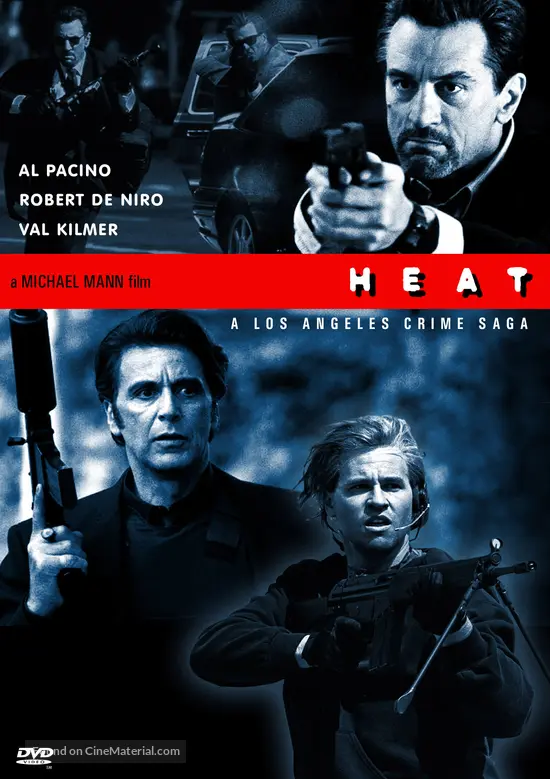 Heat 1995 Movie Cover Heat 1995 Movie Cover