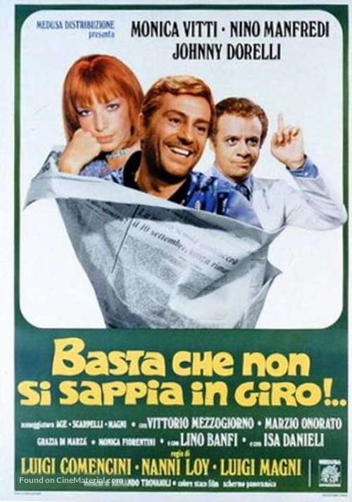 Basta che non si sappia in giro!... - Italian Movie Poster