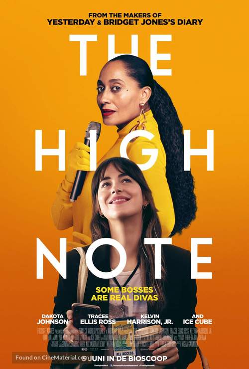 The High Note - Dutch Movie Poster