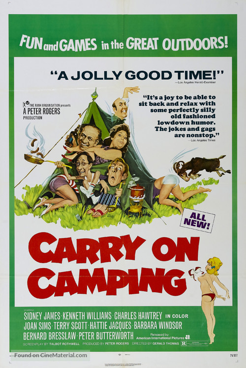 Carry on Camping - Movie Poster