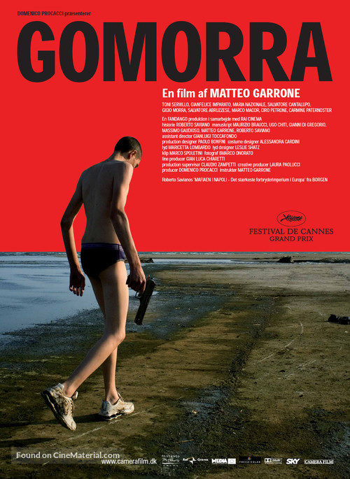 Gomorra - Danish Movie Poster