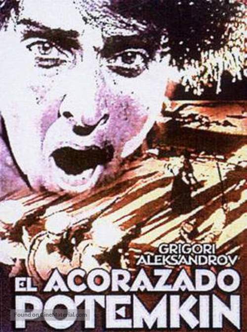 Bronenosets Potyomkin - Spanish Movie Poster