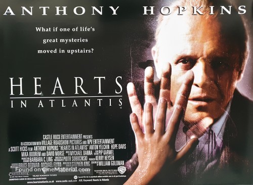 Hearts in Atlantis - British Movie Poster