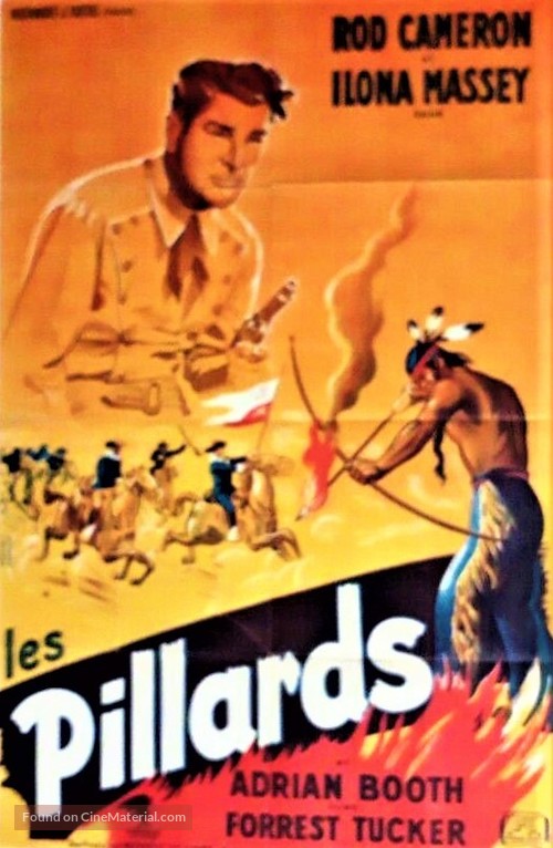 The Plunderers - French Movie Poster