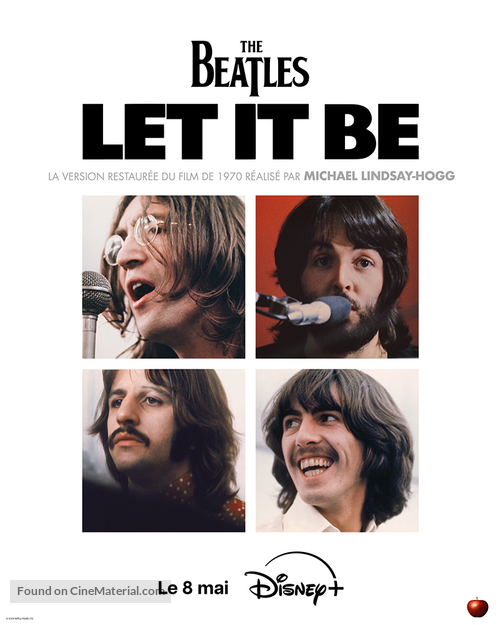 Let It Be - French Movie Poster