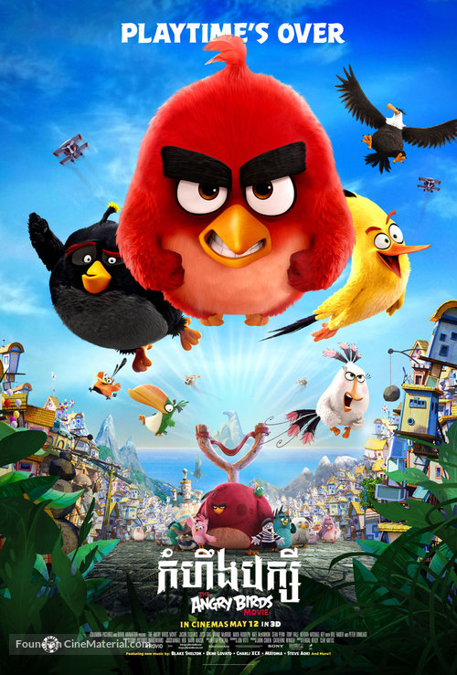 The Angry Birds Movie - Thai Movie Poster