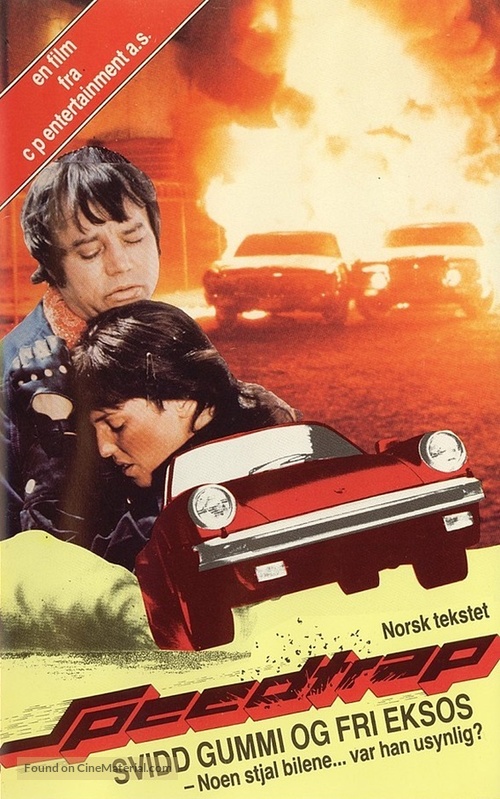 Speedtrap - Norwegian VHS movie cover