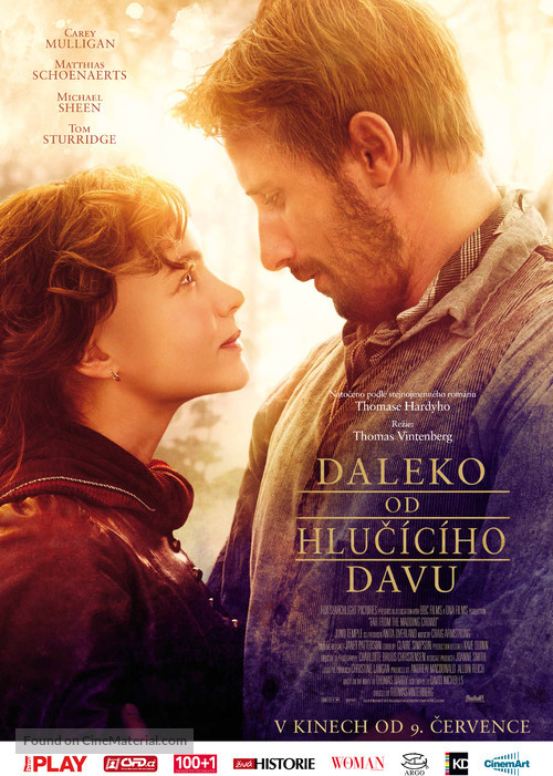 Far from the Madding Crowd - Czech Movie Poster