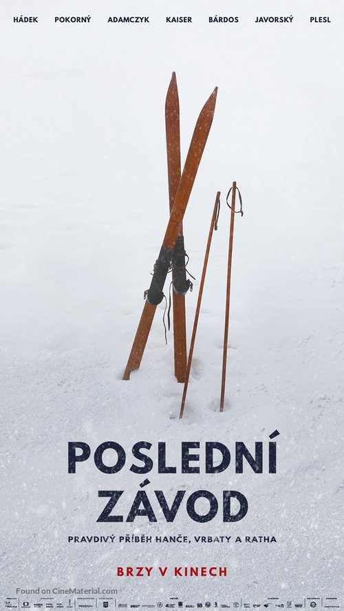 Posledn&iacute; z&aacute;vod - Czech Movie Poster