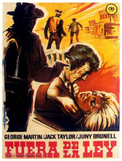 Fuera de la ley - Spanish Movie Poster