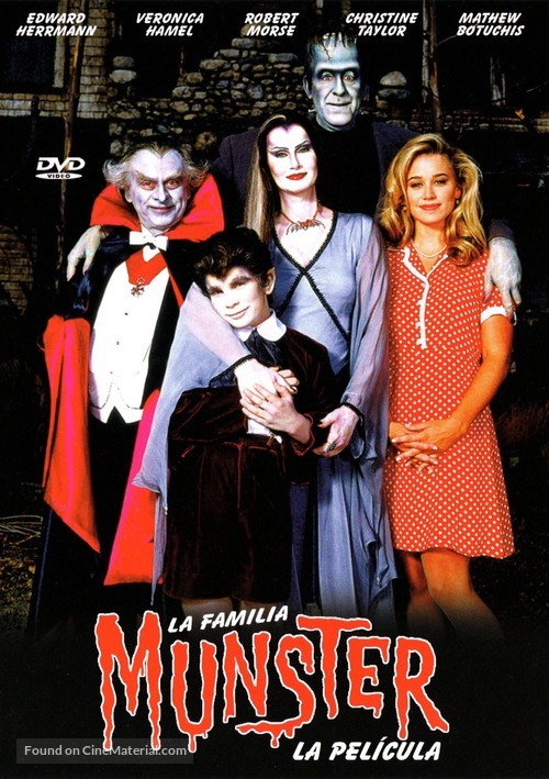 Here Come the Munsters - Spanish Movie Cover