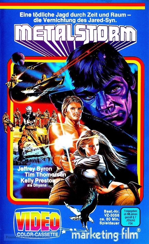 Metalstorm: The Destruction of Jared-Syn - German VHS movie cover