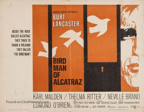 Birdman of Alcatraz - Movie Poster