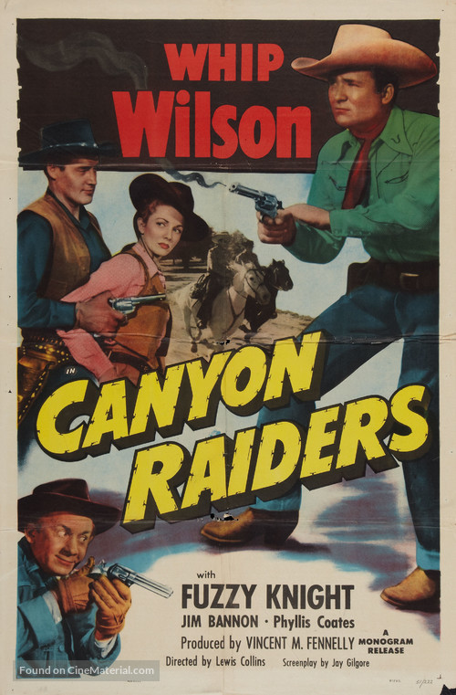 Canyon Raiders - Movie Poster