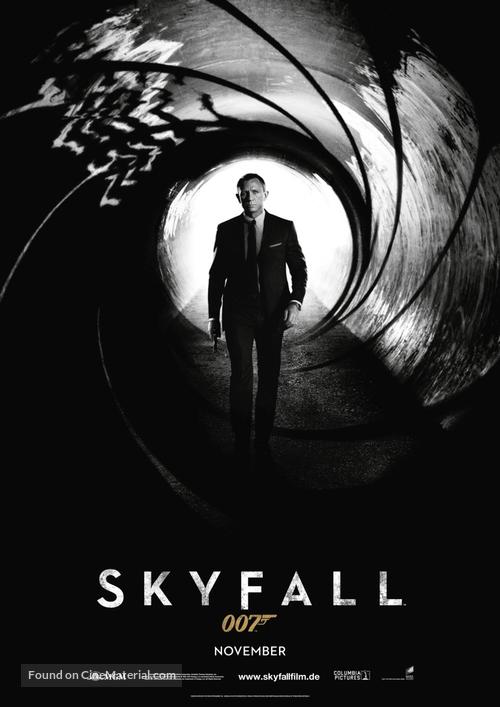 Skyfall - German Movie Poster