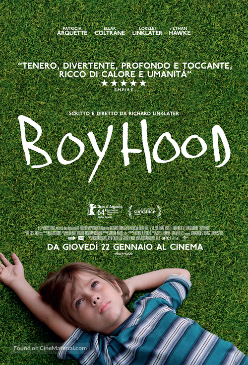 Boyhood - Italian Movie Poster