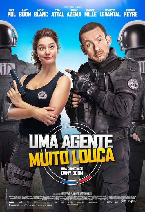 Raid dingue - Brazilian Movie Poster