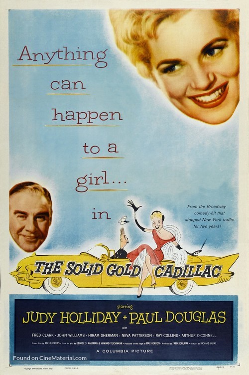 The Solid Gold Cadillac - Movie Poster