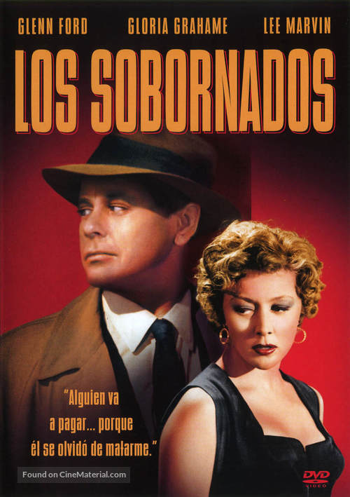 The Big Heat - Spanish DVD movie cover